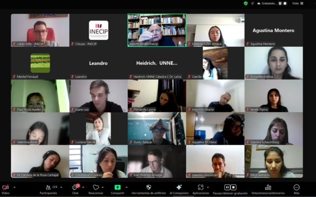 Finalizó el Curso Introductorio al Sistema Acusatorio para Estudiantes