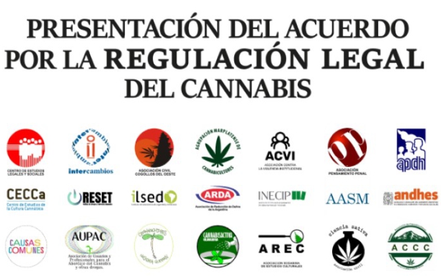 Presentación del Acuerdo por la Regulación Legal del Cannabis