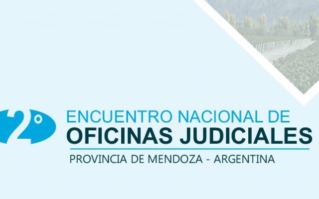 2º Encuentro Nacional de Oficinas Judiciales