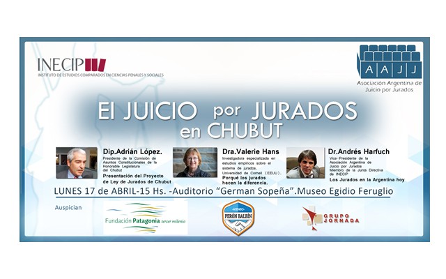 Jornada de Juicio por Jurados en Chubut